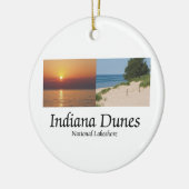 ABH Indiana Dunes Keramisch Ornament (Links)