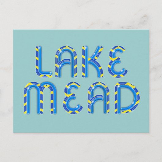 ABH Lake Mead Briefkaart (Voorkant)