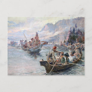 ABH Lewis en Clark NHS Briefkaart