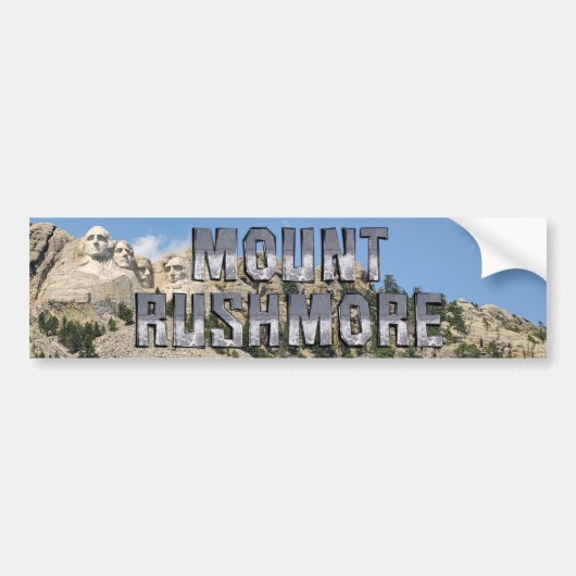 ABH Mount Rushmore Bumpersticker (Voorkant)