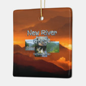 ABH New River Gorge Keramisch Ornament (Links)