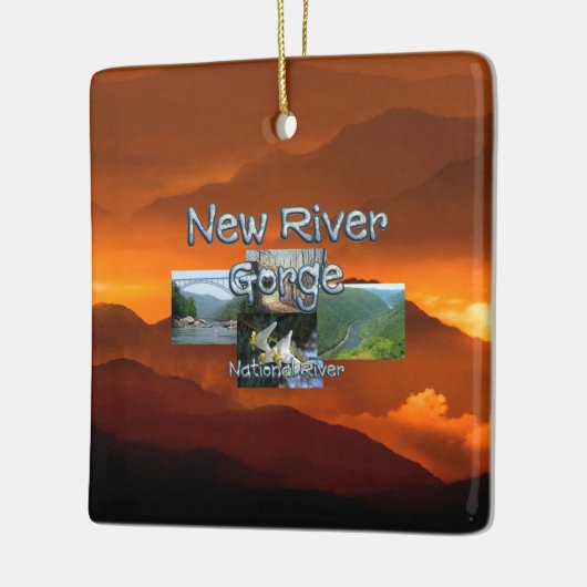 ABH New River Gorge Keramisch Ornament (Links)