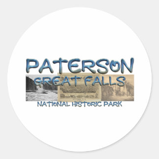 ABH Paterson Great Falls Ronde Sticker
