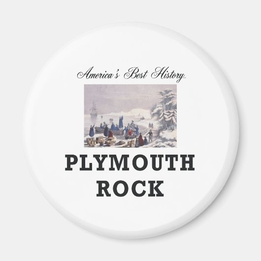 ABH Plymouth Rock Magneet (Voorkant)