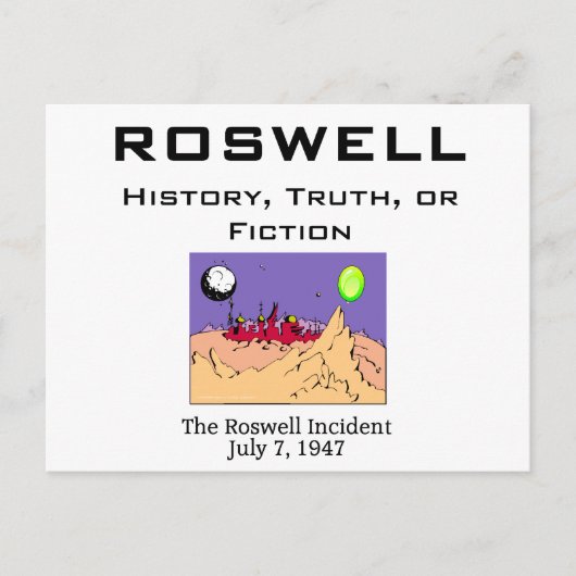 ABH Roswell Briefkaart (Voorkant)