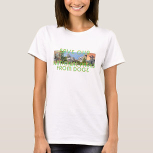 ABH Sauvez les parcs nationaux des T-shirts Doge