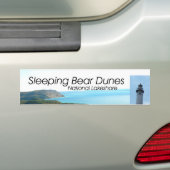 ABH Slapende Beer Dunes Bumpersticker (Op auto)