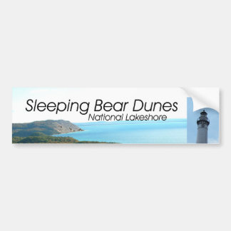 ABH Slapende Beer Dunes Bumpersticker