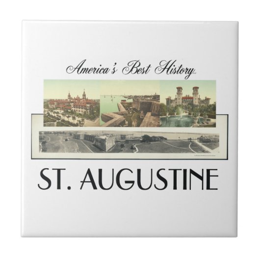 ABH St. Augustine Tegeltje (Voorkant)