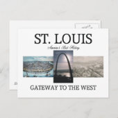 ABH St. Louis Gateway Briefkaart (Voorkant / Achterkant)