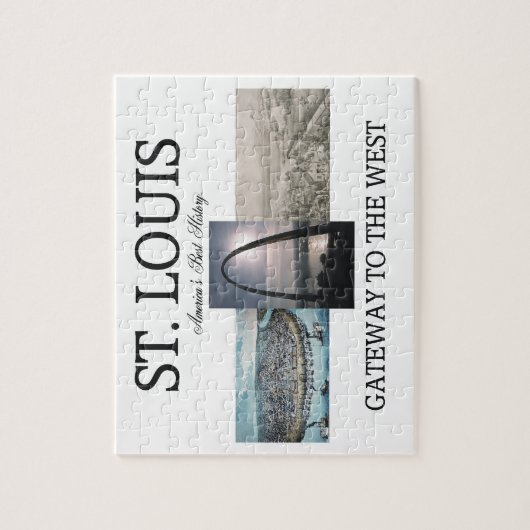 ABH St. Louis Gateway Legpuzzel (Verticaal)