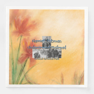 ABH Tubman Underground RR Papieren Diner Servetten