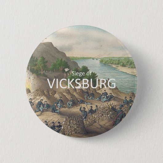 ABH Vicksburg Ronde Button 5,7 Cm (Voorkant)