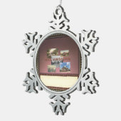 ABH Williamsburg Tin Sneeuwvlok Ornament (Rechts)