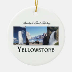 ABH Yellowstone Keramisch Ornament