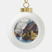 ABH Yosemite Keramische Bal Ornament (Voorkant)