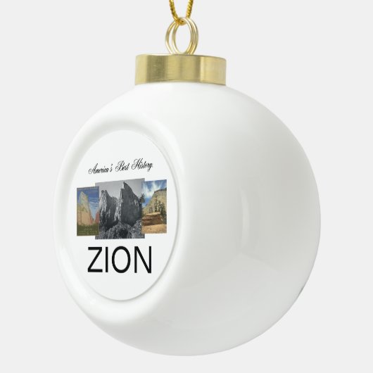 ABH Zion Keramische Bal Ornament (Rechts)
