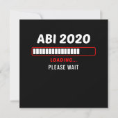ABI 2020 Laden Computer Nerd Afstuderen Day Cadeau Kaart (Voorkant)