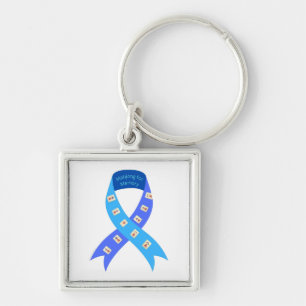 ABI Mahjong voor Geheugen Sleutelhanger