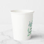 Abide in me Scripture Verse John 15:7 Papieren Bekers (Rechts)