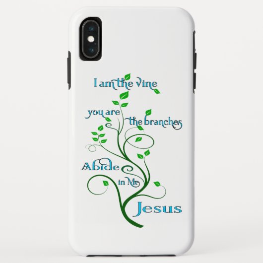 Abide in mij, Jezus Case-Mate iPhone Case (Achterkant)