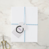 Abide Zen Buddhist Enso Cirkel Cadeaulabel (Met Touw)