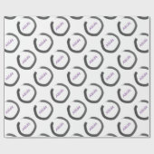 Abide Zen Buddhist Enso Cirkel Cadeaupapier (Vlak)