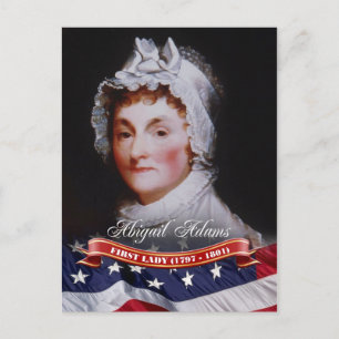 Abigail Adams, First Lady of the U.S. Briefkaart