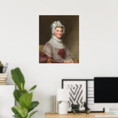 Abigail Adams - Poster d'art raffiné Gilbert Stuar (Bureau à domicile)