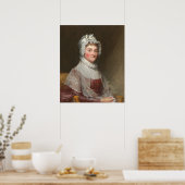 Abigail Adams - Poster d'art raffiné Gilbert Stuar (Cuisine)