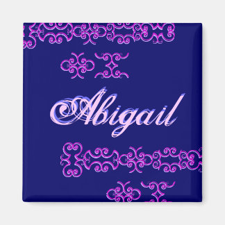 Abigail Designer Name I Magnet Magneet