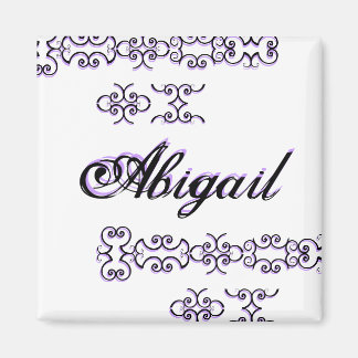Abigail Designer Name III Magnet Magneet