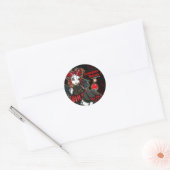 "Abigail" Gotische Cherrybomb Angel Stickers (Envelop)