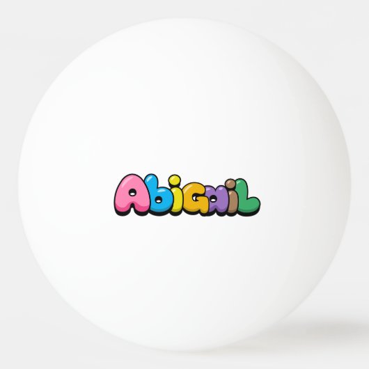Abigail Pingpongballen (Voorkant)