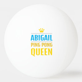 Abigail Pingpongballen
