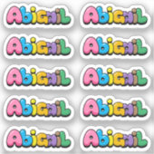 Abigail Sticker (Voorkant)