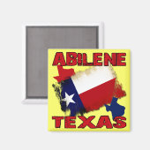 Abilene, Texas Magneet (Voorkant / Achterkant)