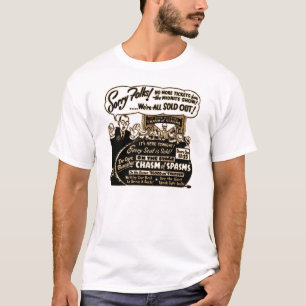 Abîme de T-shirt d'affiche d'exposition de spectr