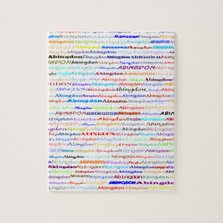 Abingdon Text Design II Puzzle Legpuzzel
