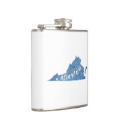 Abingdon Virginia Wood Grain Heupfles (Rechts)