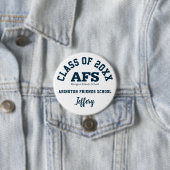 Abington Friends School Button Logo Custom (In situ)