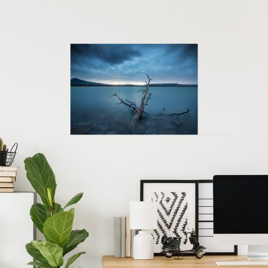 Abiquiu Lake Poster (Thuiskantoor)