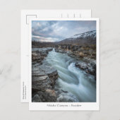 Abisko Sweden Briefkaart (Voorkant / Achterkant)