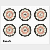 Abizaid Nouvelle carte correcte des Stickers Terre (Feuille)