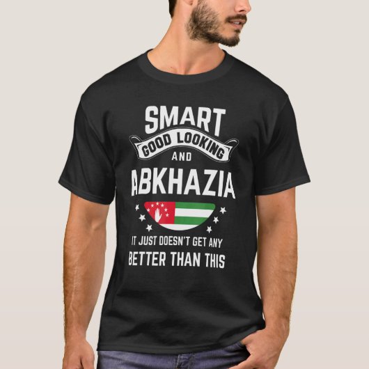 Abkhazian Flag Native Pride Abkhazia Abkhazian Ro T-shirt (Voorkant)