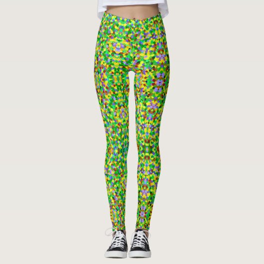 ABL - 0212 - Confetti Tropical - Leggings (Devant)