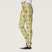 ABL - 0246 - Mandala vert - Leggings (Gauche)