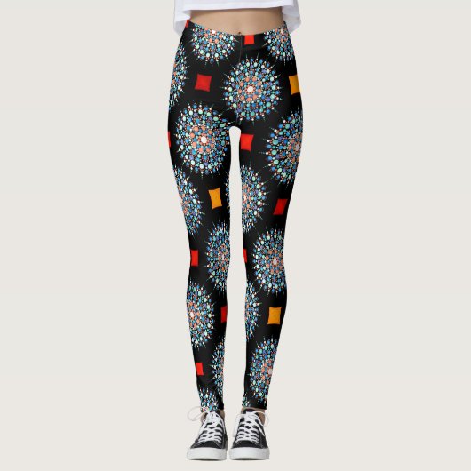 ABL - 0257 - Mandala - Leggings (Devant)