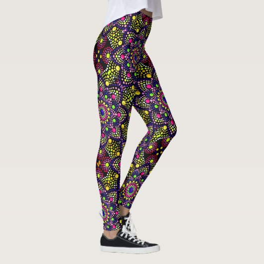 ABL - 0266 - ColorfulMandala - Leggings (Droite)