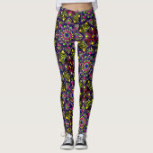 ABL - 0266 - ColorfulMandala - Leggings (Devant)